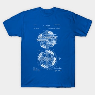 EDISON PATENT / Edison Patent 386974 Blueprint T-Shirt